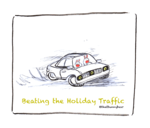 The Stress & Humor of Rushing to See Family