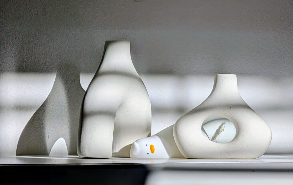 abstract art rubber duck