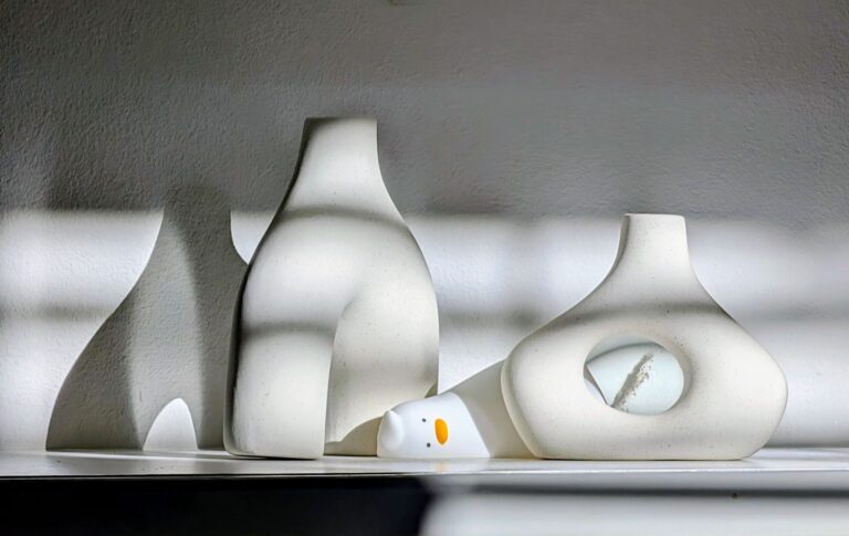 abstract art rubber duck