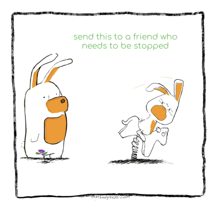 charlie on spring horse; kevin watching from a distance